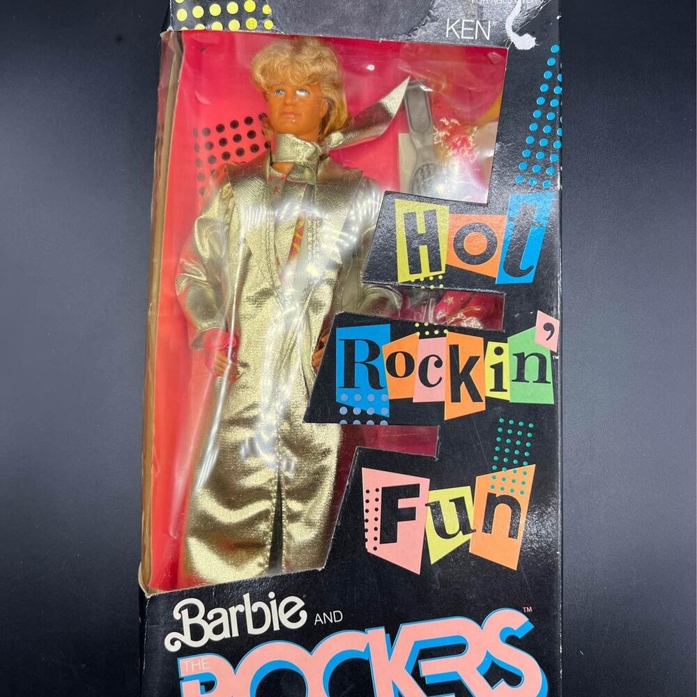 Barbie Ken And The Rockers #3131 Hot Rockin’ Fun 1986